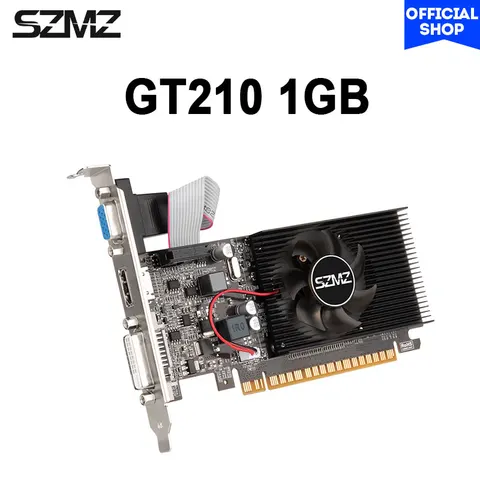 SZMZ GT 210 видеокарта 1 ГБ видеокарты GT210 1 ГБ видеокарта