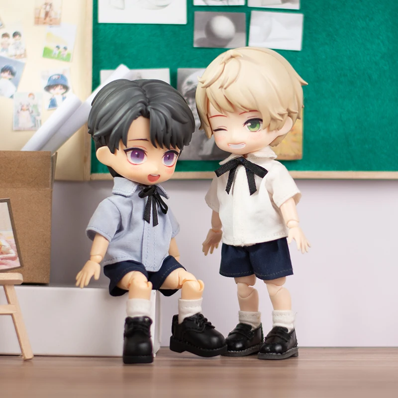 Одежда для куклы HOUZIWA OB11 школьная форма костюм ГК 1/12 Bjd
