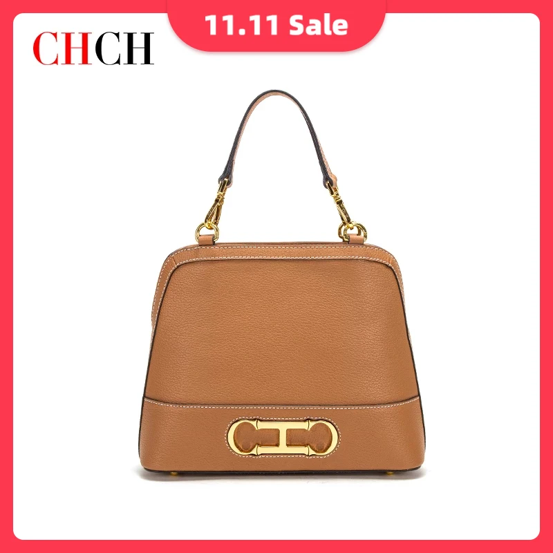 

CHCH 2022 New Women Leather shell bag Multifunctional Versatile Ladies Fashion Shoulder Crossbody Designer Handbag