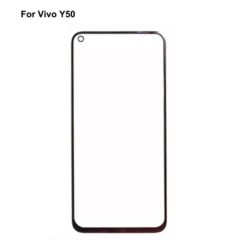 

For Vivo Y50 Outer Glass Lens For Vivo Y 50 Touchscreen Touch screen Outer Screen Glass Cover without flex