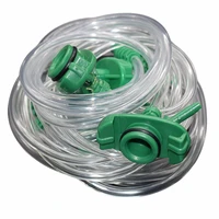 30pcs glue dispenser connector adhesive dispenser adapter connector hose 30cc dispensing syringe tube plastic barrel adapter set