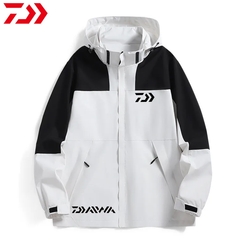 

Daiwa 2024 Winter New Men's Outdoor Sport Mountaineering Jacket Windproof Waterproof Warm Fishing Clothing Cycling Sports Coat