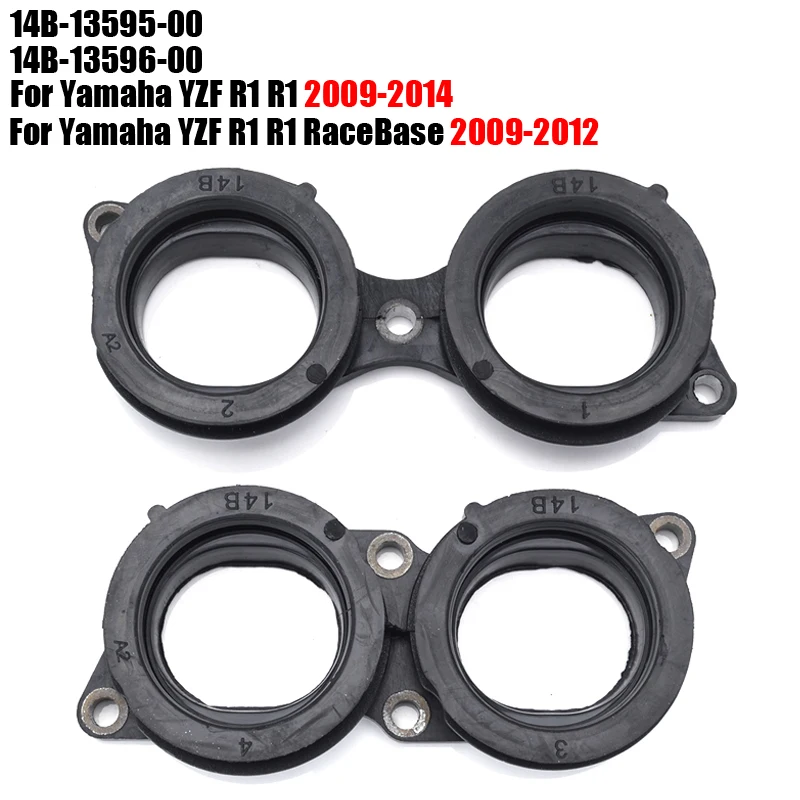 

Carburetor Adapter Inlet Intake Pipe For Yamaha YZF R1 R1 Race Base 2009-2012 YZFR1 YZF-R1 14B-13596-00 14B-13595-00