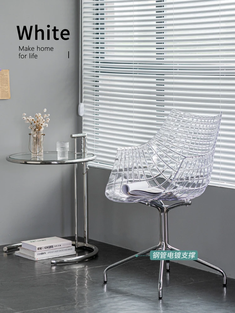 Прозрачный обеденный стул GY в скандинавском стиле дизайнерский для дома учебы