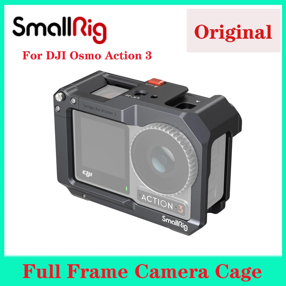 

SmallRig Full Frame Camera Cage Protective Housing Accessories for DJI Osmo Action 3 4119