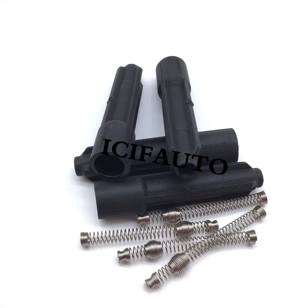 Катушки зажигания резиновые с пружиной для Mercedes Benz 300CE C230 C280 E320 S320 SL320 SLK230 A0001587503 0221506003