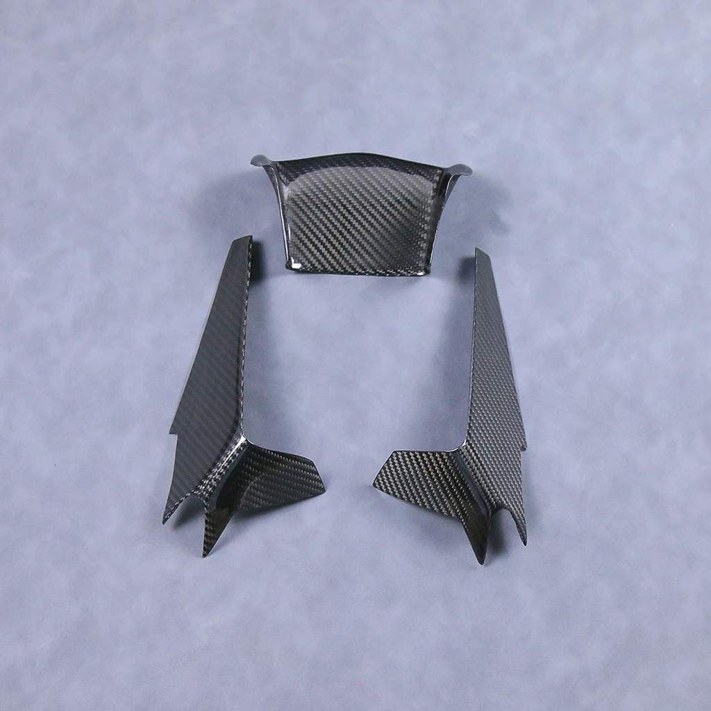 100% сухая передняя крышка из углеродного волокна для мотоциклов 3k на впуске R1 R1M