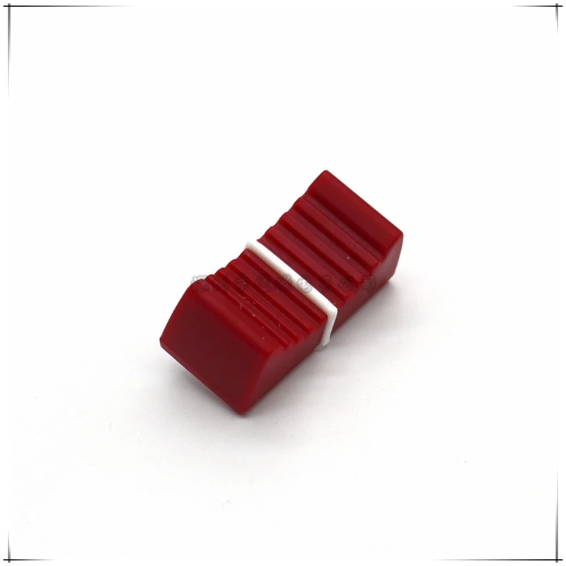 

10 шт. 24x10,5x9 мм линейная скользящая ручка потенциометра крышка миксера пластиковая крышка консоли фонарик внутреннее отверстие 4 мм отверстие для слота