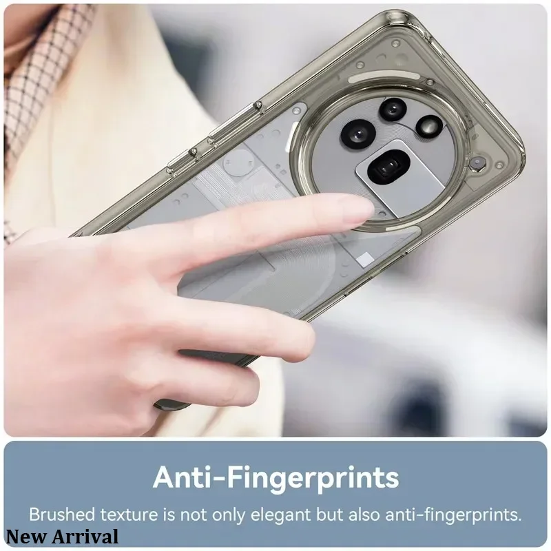 Чехол для телефона Nothing 3A Pro 3 A однотонный полупрозрачный силиконовый