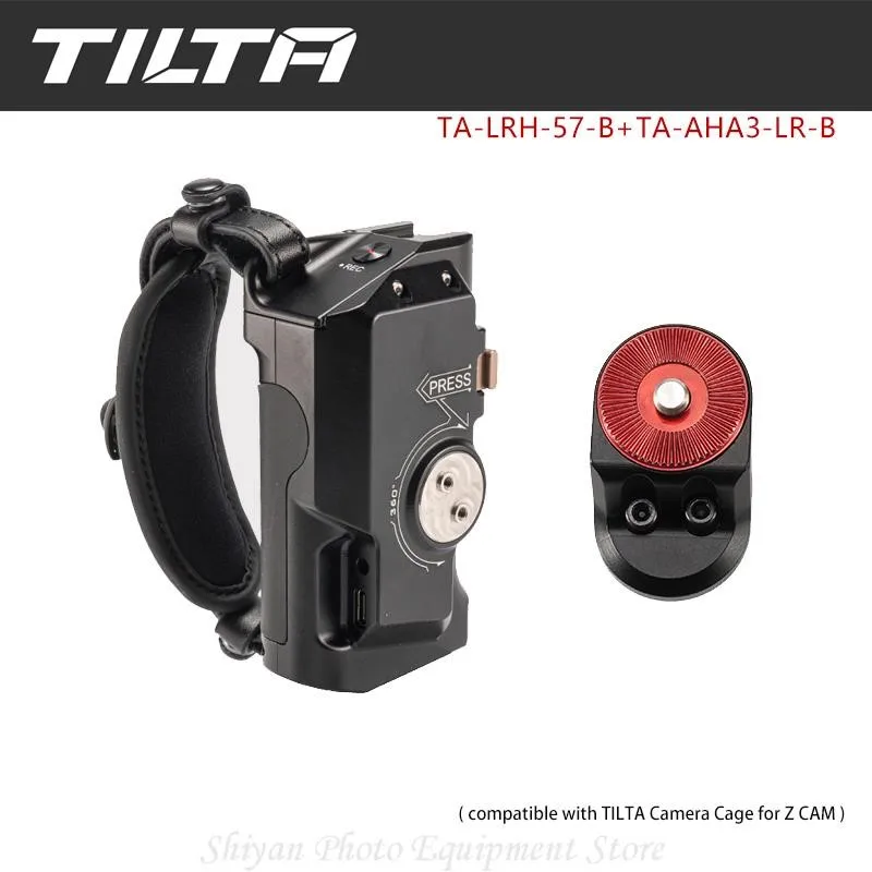 

TILTA TA-LRH-57 профессиональная левая сторона усовершенствованная ручка питания с R/S F570 аккумулятор черный/серый для наклона A7S3 A7 клетка
