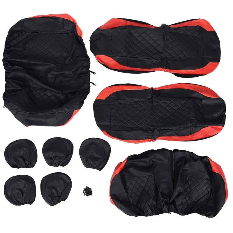 

9-Piece Set Car Cover Cushion Universal Car Interior Car Accessories Parts Supplies A