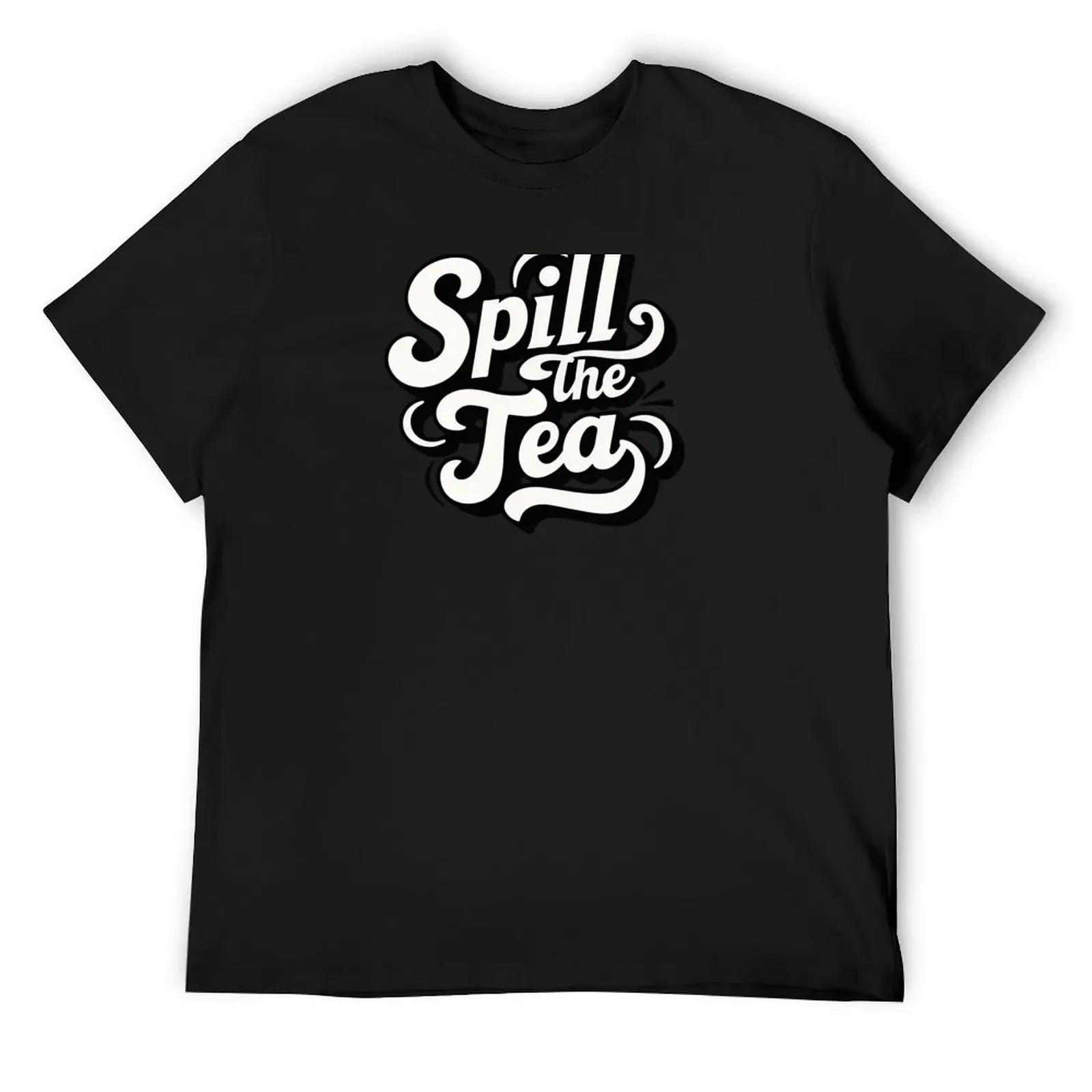 Spill the Tea - футболка GenZ Slang с рисунком эстетичная одежда рубашки спортивные фанаты