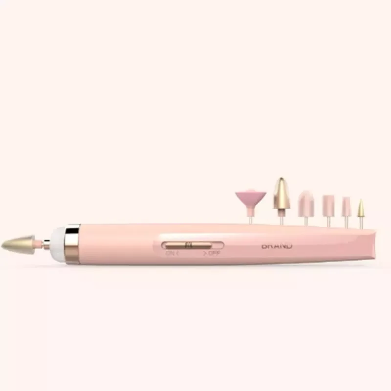 

NEW2023 5-in-1 Manicure Pedicure Nail Art Care File Drill Tool Kit Set Beauty Shape Nail Polisher Nail Pen Set Tools TSLM1