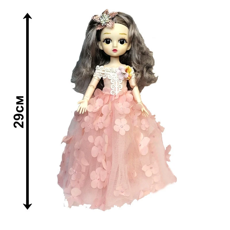 Кукла Венди в бальном платье с пышными волосами |