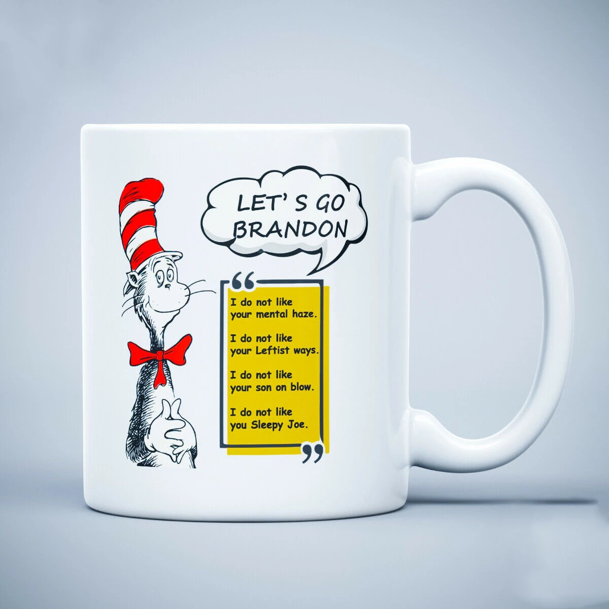 

Забавная вешалка для кружек кофе, чая Let's Go, подходит для кухни, бара, дома