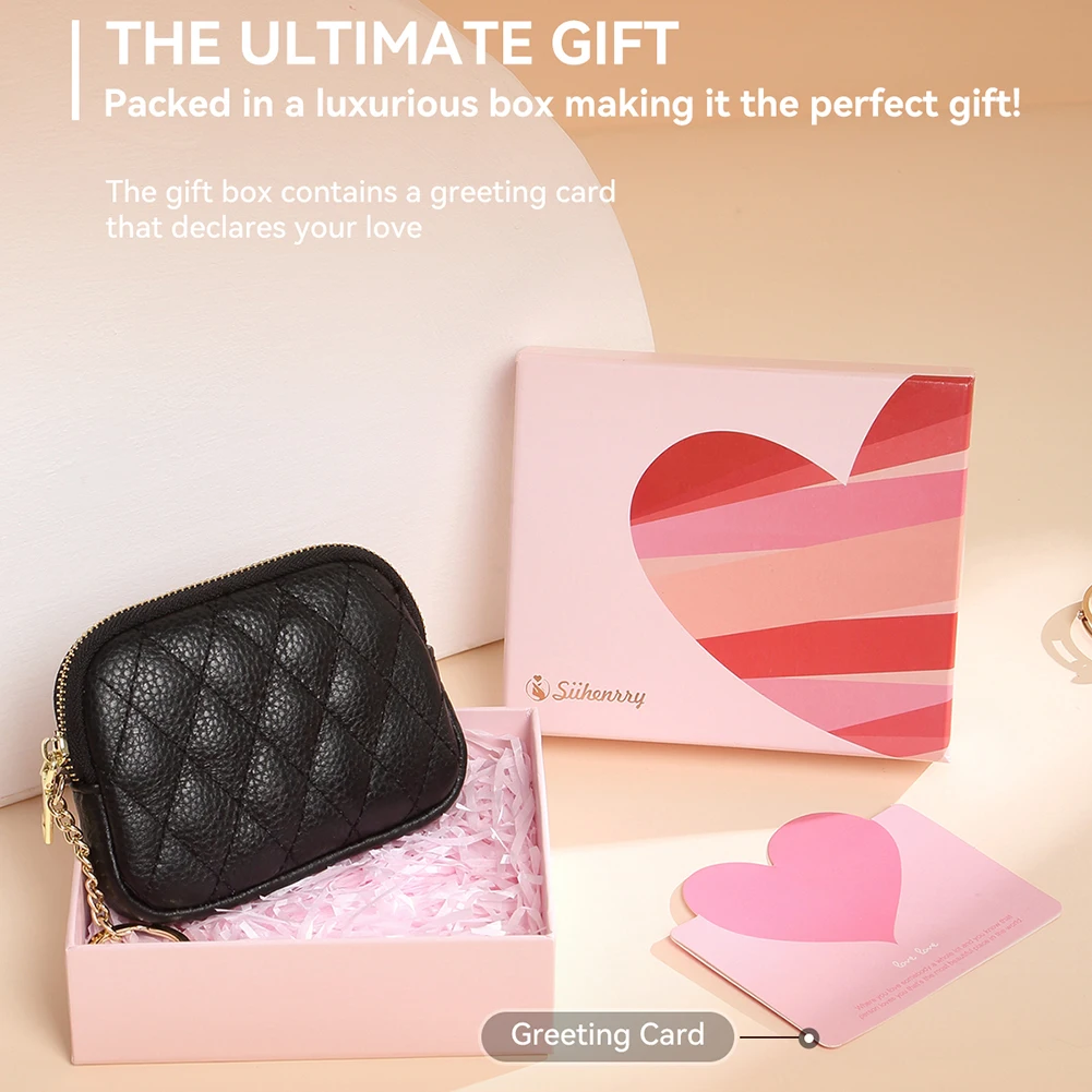 

Женский кошелек, модный держатель для удостоверения личности и кредитных карт, маленький короткий брелок из воловьей кожи, женские кошельк...