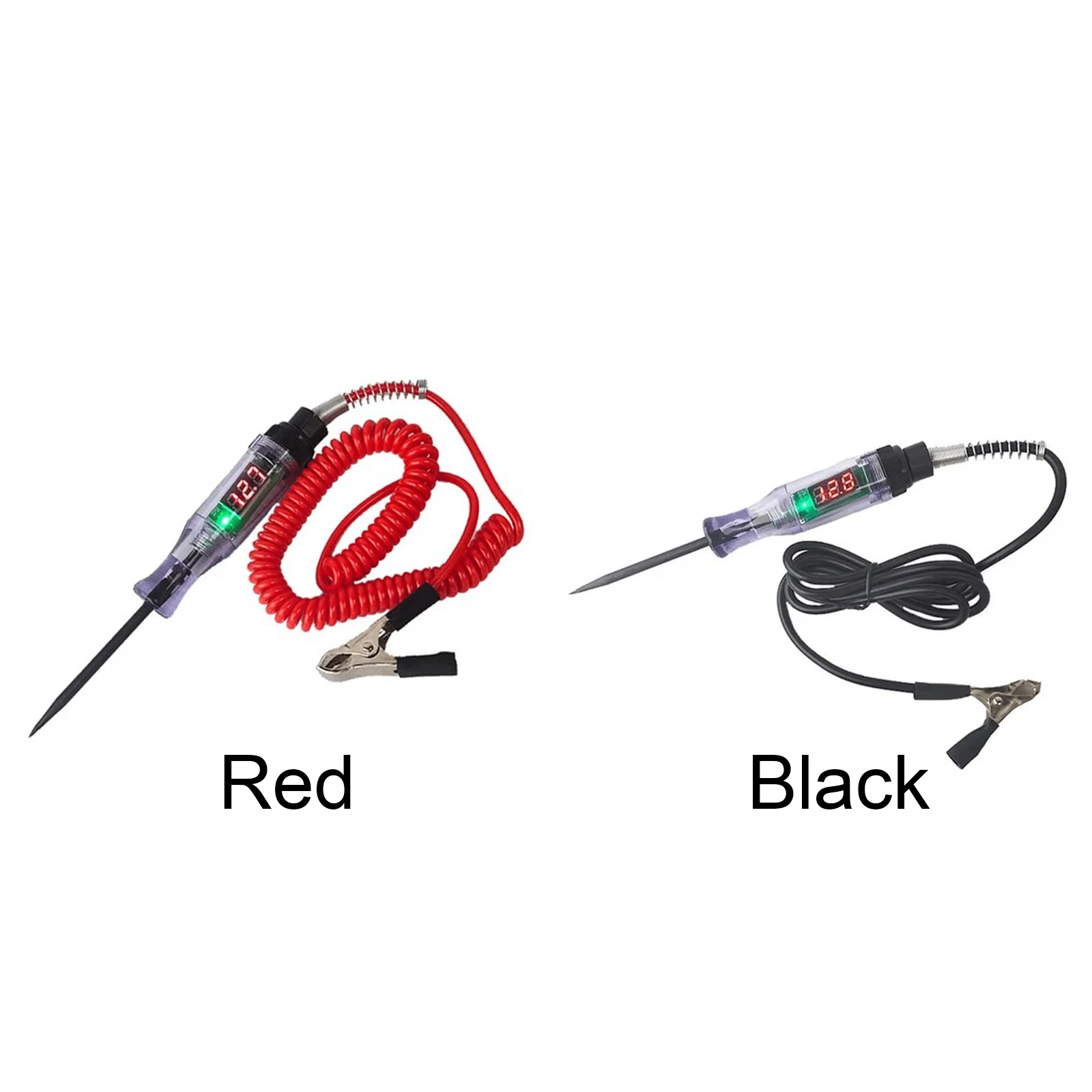 Автомобильный тестер электрических цепей Ручка с цифровым дисплеем Детектор