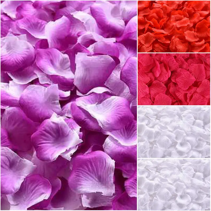38 Colors 20000pcs/lot Wholesale Hot Color Artificial Silk Rose Petals For Wedding Or Event Party Flowers
