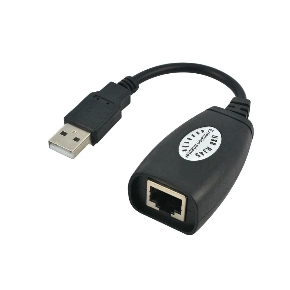 Kebidu Удлинитель USB 2.0 Адаптер-удлинитель папа и мама до 150 футов с использованием