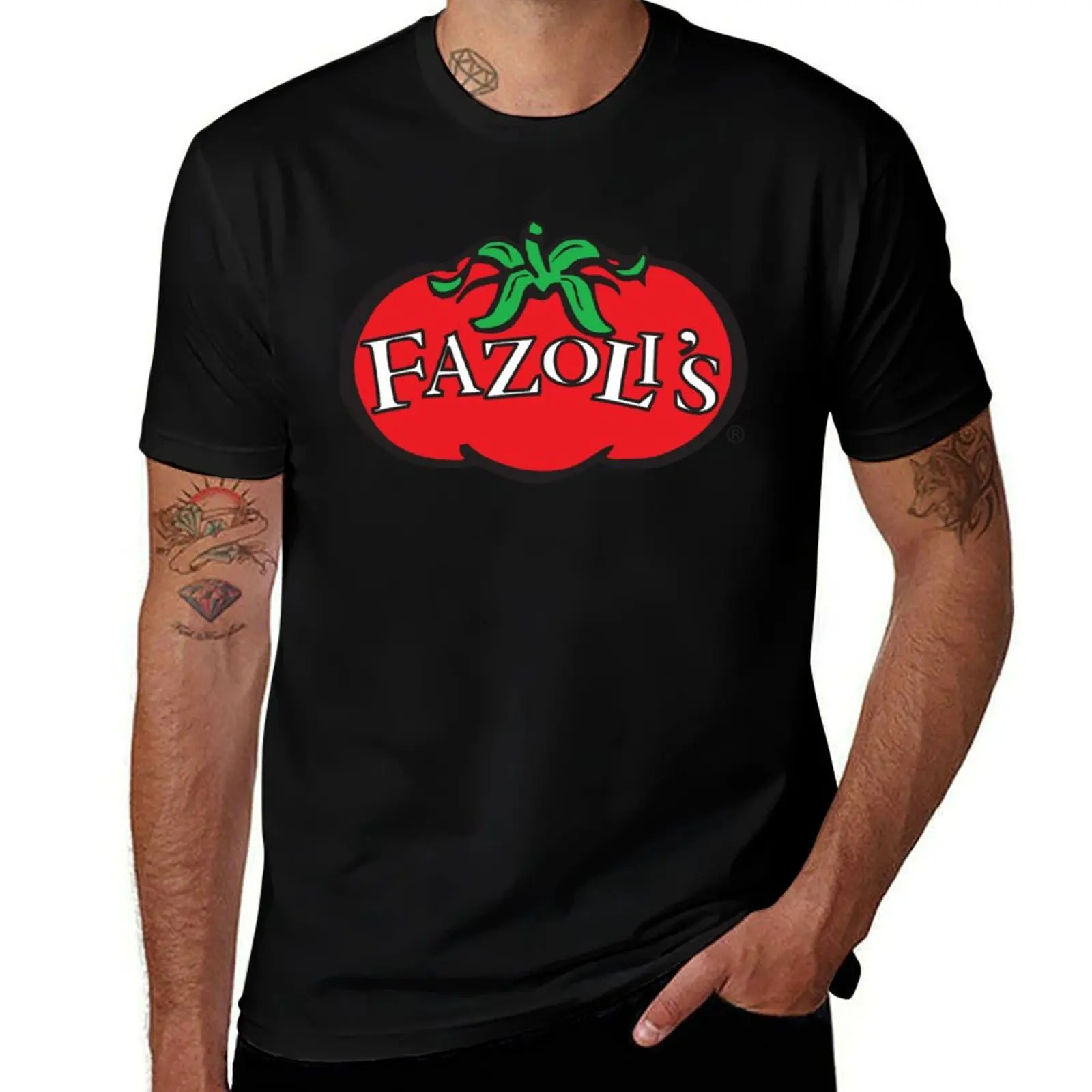 Фото Футболка Fazolis Resto, свободного кроя, больших размеров №1