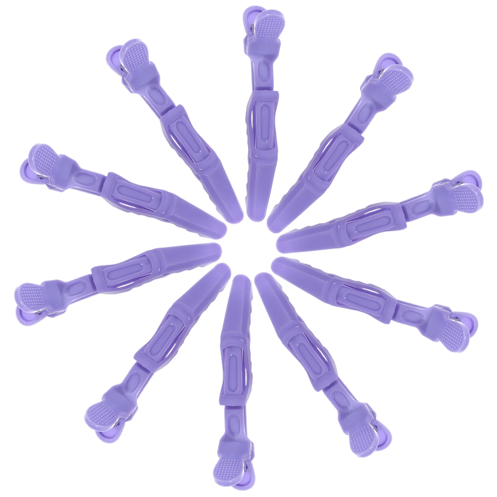 

12 Pcs Styling Clip Crocodile Hair Miss Clips for Sectioning Plastic Salon