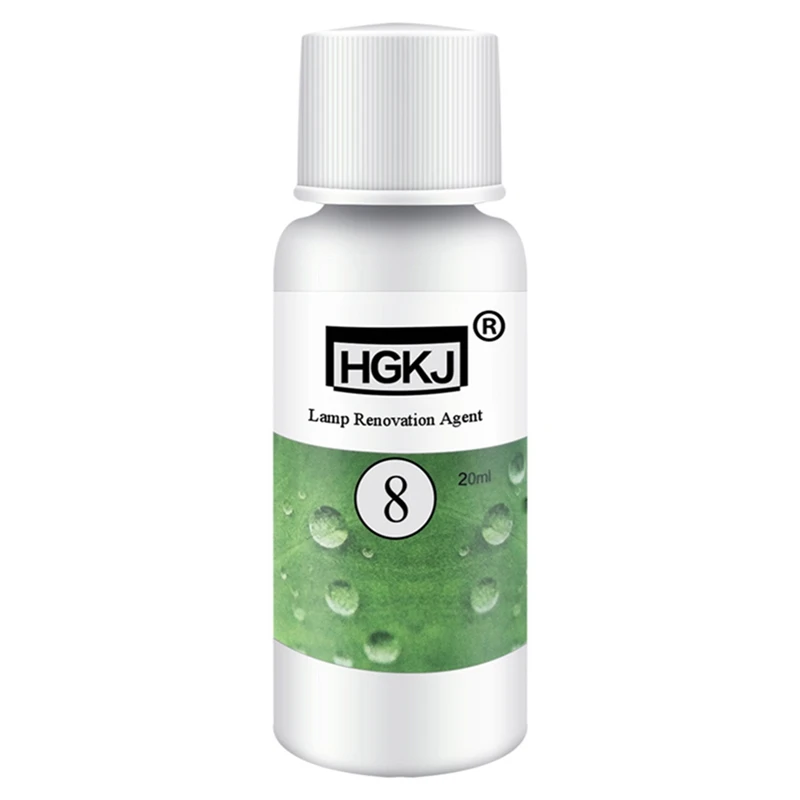 

1Pc 20ml Car Headlight Repair Fluid Headlight Refurbishment Agent Car Lens Cleaner Headlight Lens Repair Kit