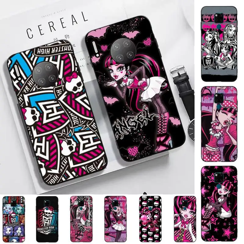 

M-Monster Cartoon High Phone Case for Huawei Mate 20 10 9 40 30 lite pro X Nova 2 3i 7se cover