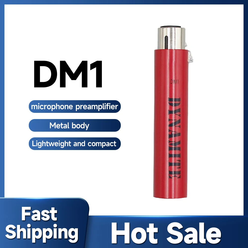 Ультратонкий активный линейный предусилитель DM1 с усилением +28 дБ для