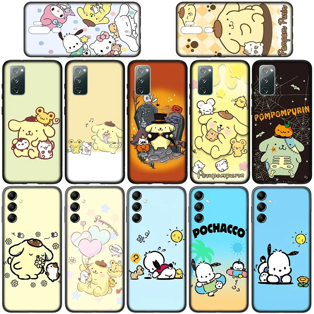 Pachacco Pumpumrin Pom Purin Силиконовый чехол для телефона Samsung Galaxy A10 A20 A53 A30 A51 A32 A50 A52 A12 A33
