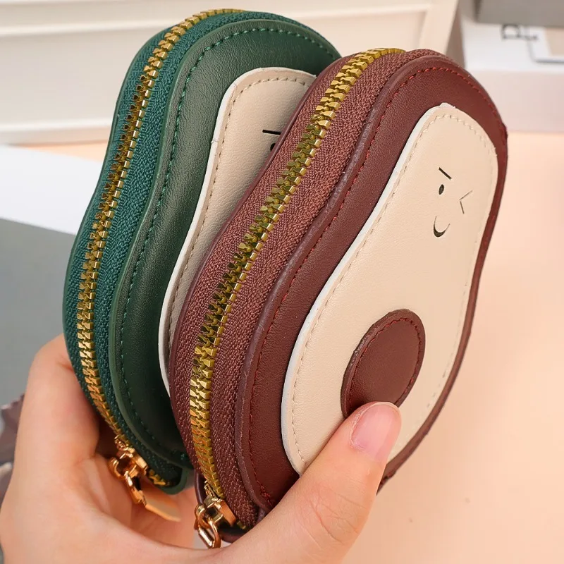 Большая вместительная сумка для карт с авокадо модная мультяшная искусственная