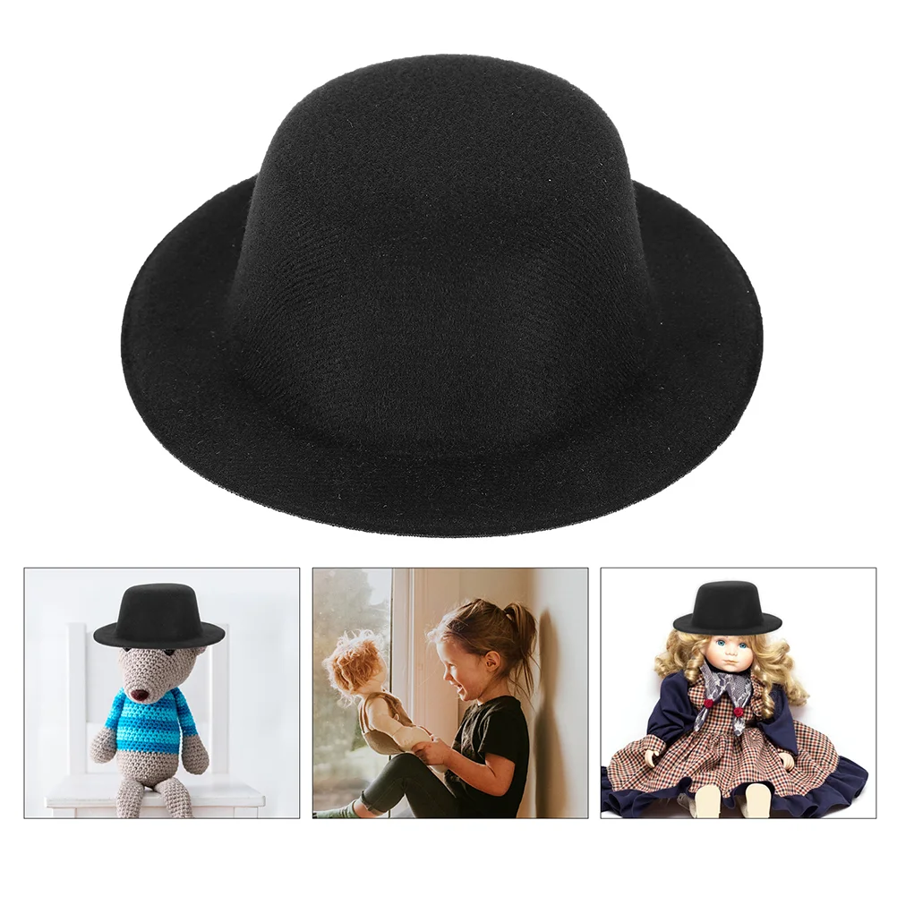 

6pcs Doll Tops Hat Prime Premium Sturdy Decor Ornament Tops Hat for Doll Snowman