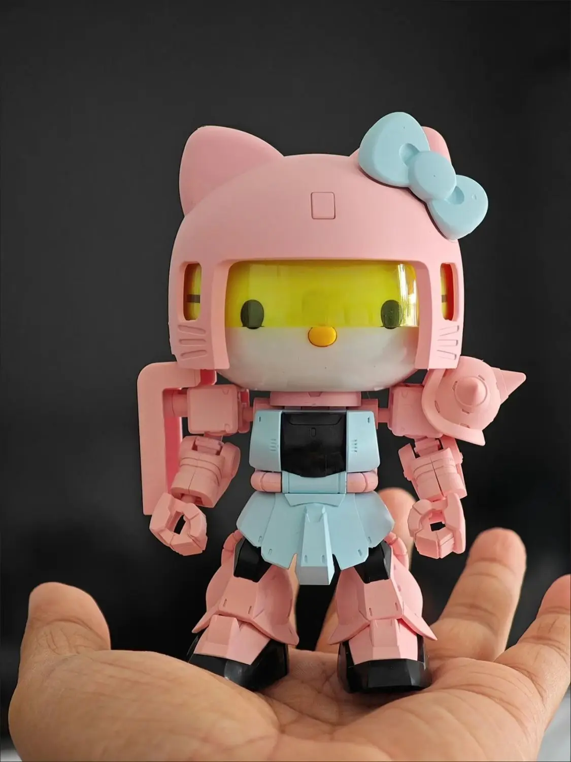 Bandai Sdcs Gun damm Hellokitty Shia-Specific Zag Ii Suuj Сборная модель Статуэтка Орнамент