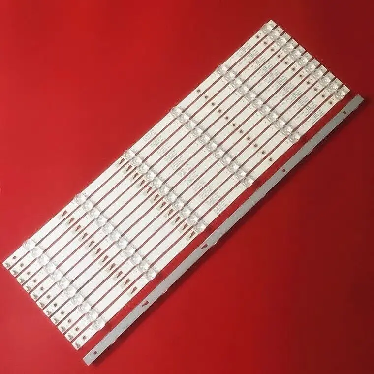 

Kit/10pcs LED Strips For 65D1800 65HR330M06A7 V0 TCL65D06-ZC23AG-04