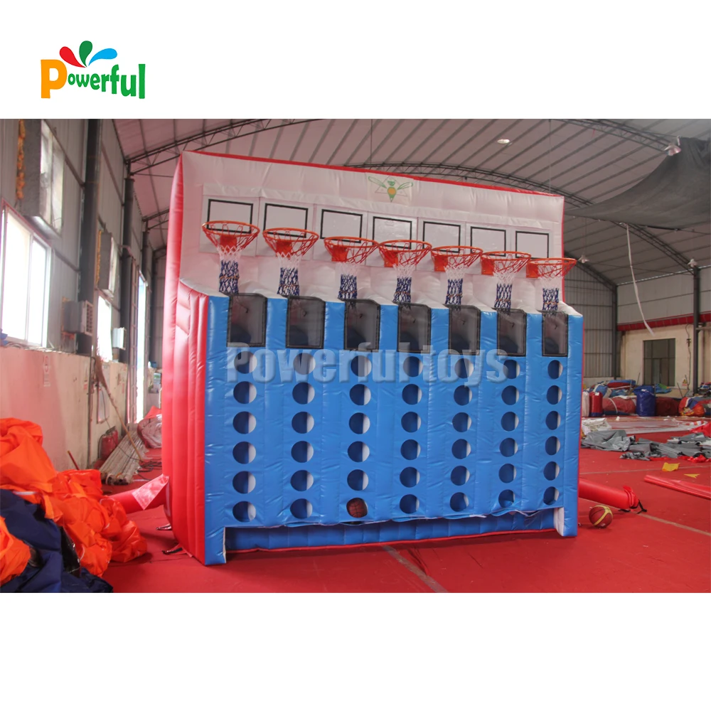 

Portable Inflatable Sports Game Inflatable Basketball Shooting Machine