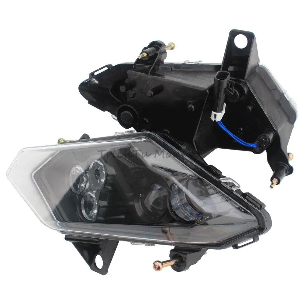 Пара светодиодных фар UTV в сборе фара 710004658 &amp 710004659 Для Can Am Maverick X3 XDS XRS Max Turbo R 2/4