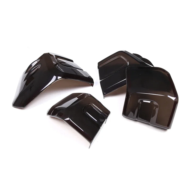 Для Toyota Land Cruiser Prado FJ150 150 2018-2022 автомобильные аксессуары ABS дымчатый черный Задний