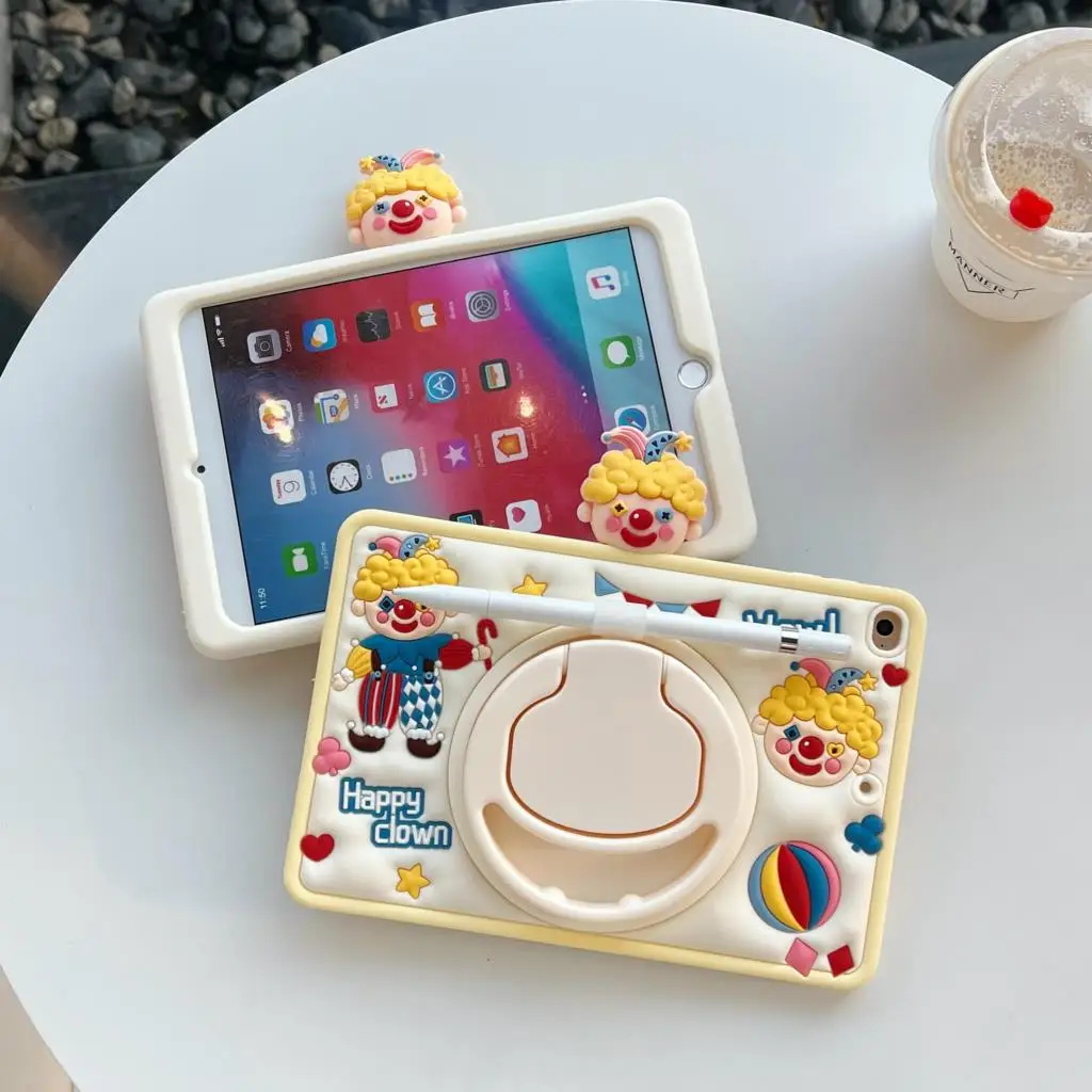 Чехол для Huawei MatePad Air 11 5 2023 2021 Honor Pad X8 Pro V7 10 4 детский чехол с вращающейся на 360