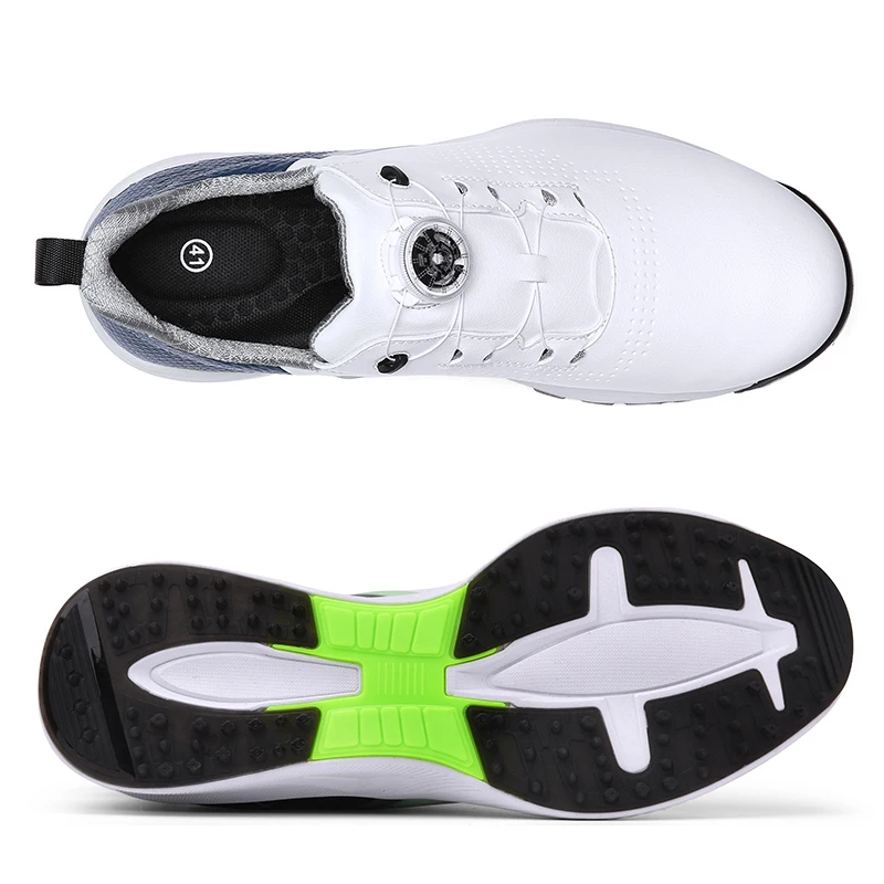 New Mens Golf Shoes Waterproof Golf Sneakers Men Outdoor Golfing Spikes Shoes Big Size 36-47 Jogging Walking Sneakers Male