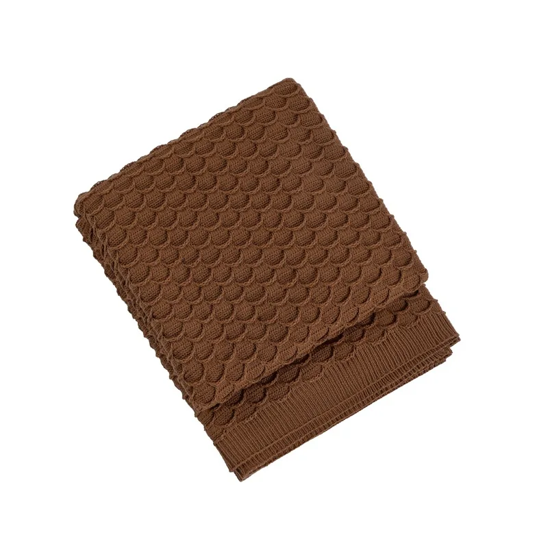 Чехол на диван вязаное одеяло для отдыха с кондиционером шаль маленькое