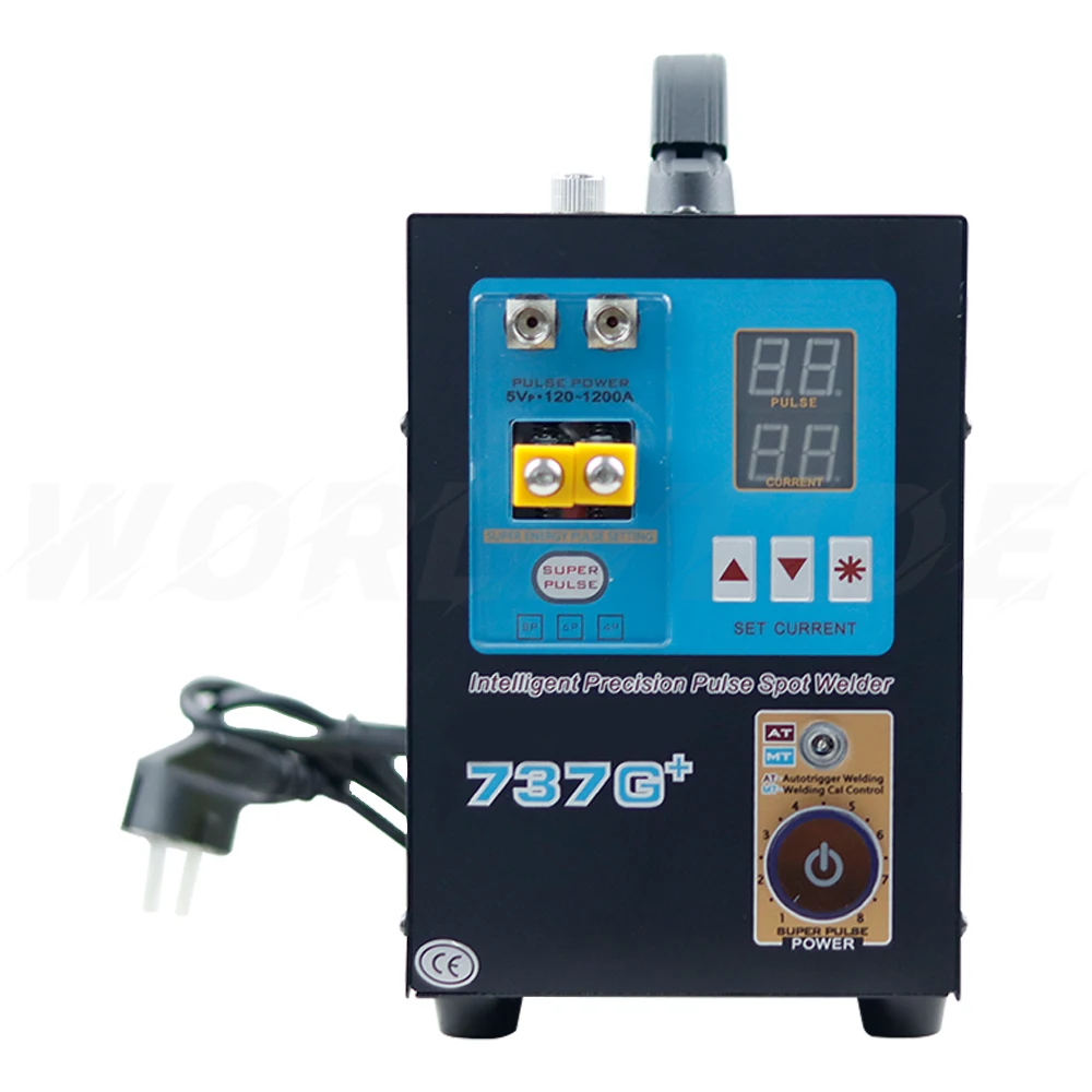 Аппарат для точечной сварки SUNKKO 737G + 18650 кВт мощный автоматический аппарат