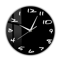 counterclockwise silent quartz reverse wall clock black timepieces home decor unique anticlockwise clock watch runs backwards