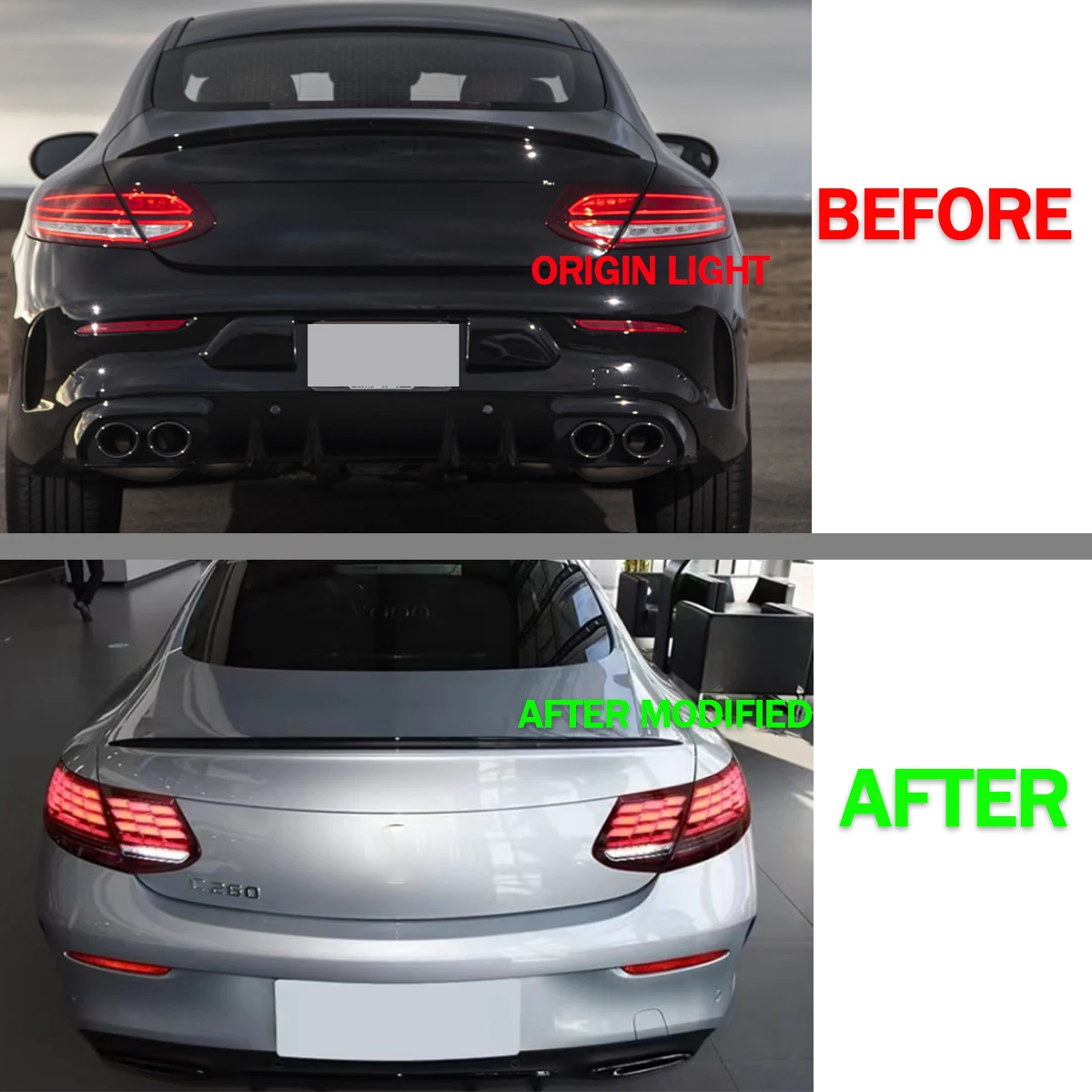 Задние фонари для Mercedes-Benz C205 A205 C63 C43 2016-2021