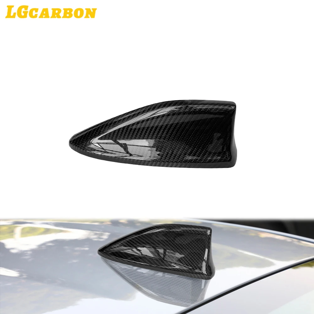 Автомобильная антенна из углеродного волокна LGcarbon крышка антенны отделка FM AM