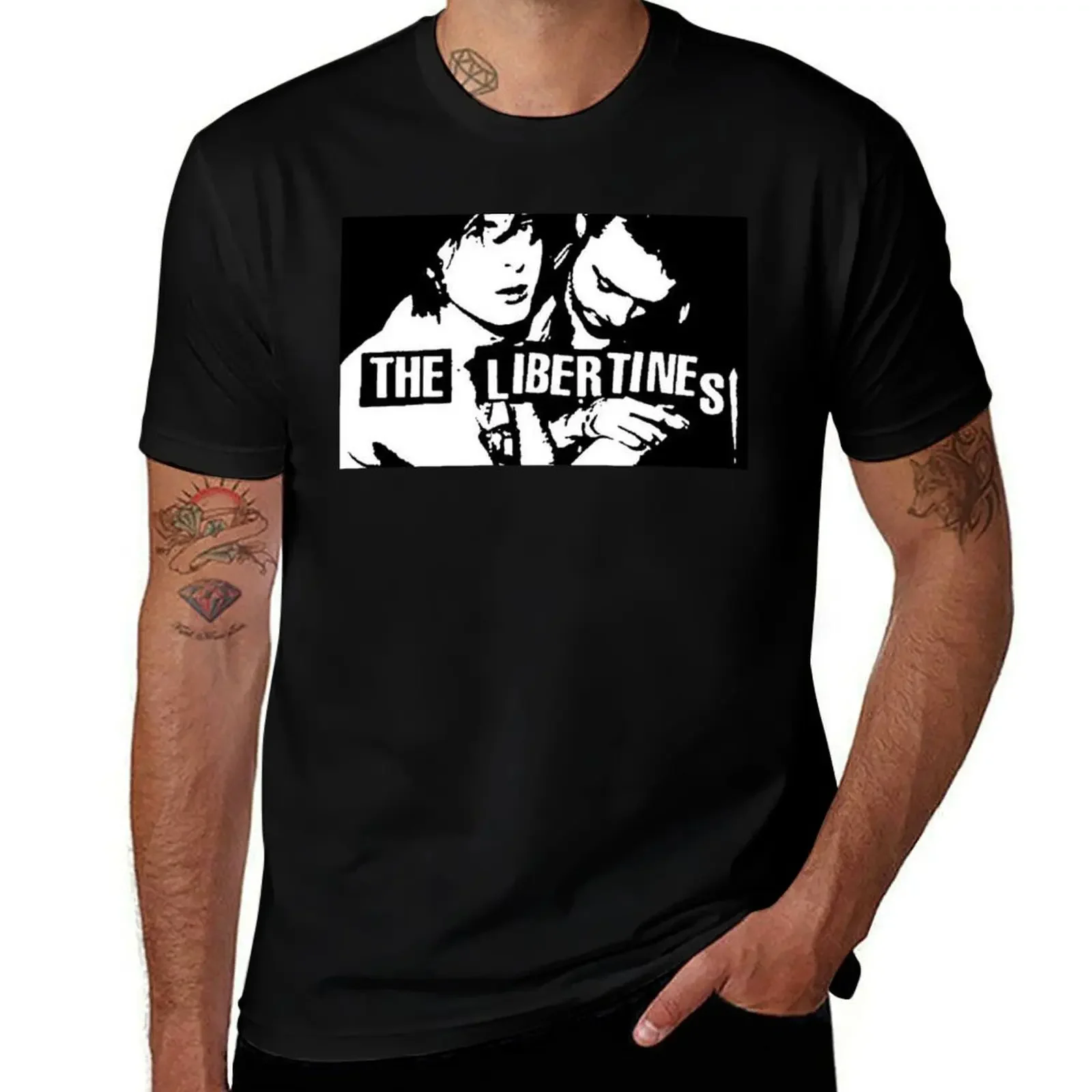 Футболка Libertines винтажная дешевая одежда большие размеры эстетическая мужские