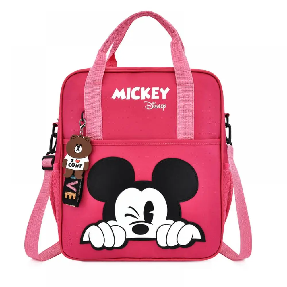 

Disney Bag Three Use Schoolbags Both Shoulders Mickey Mouse Multi-Function Three Use Handbags, Make-Up Gifts for Childrens