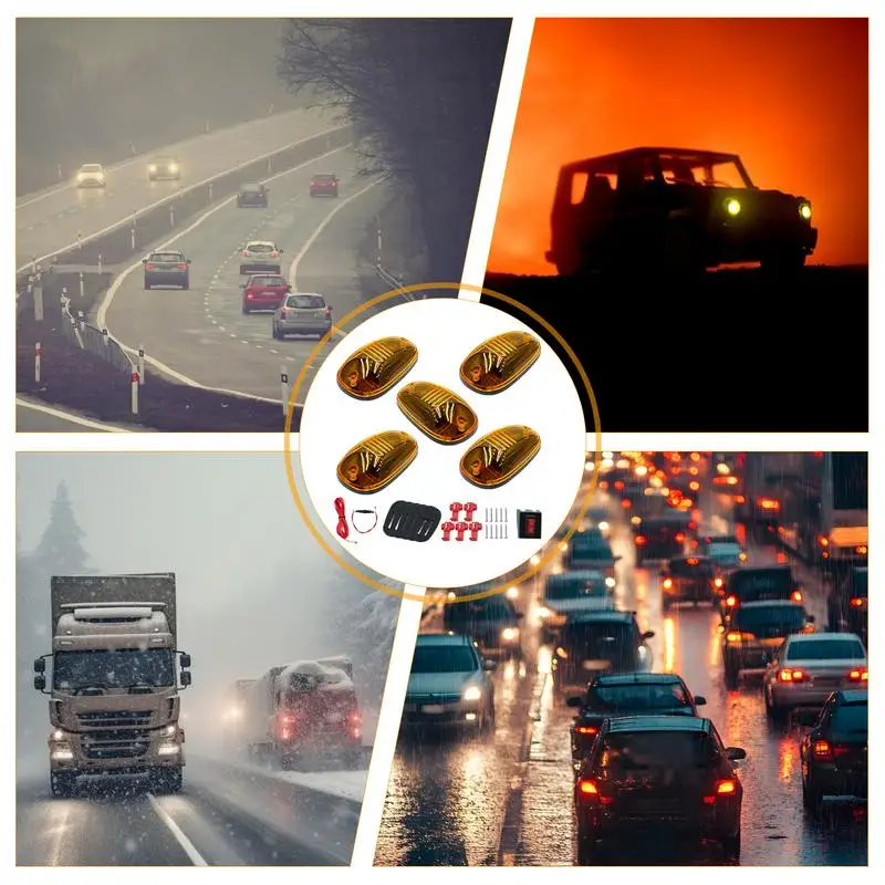 Освещение кабины грузовика Светодиодные габаритные фонари на крыше IP65