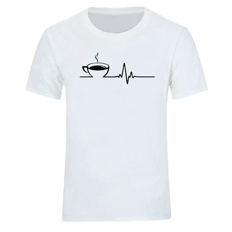 Повседневная забавная Футболка с принтом брендовая мужская футболка коротким