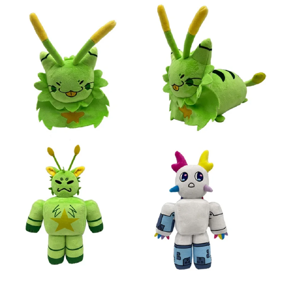 Gnarpy Зеленый Кот Плюшевая Игрушка Мягкий Хлопок Домашний Декор Подушка Унисекс