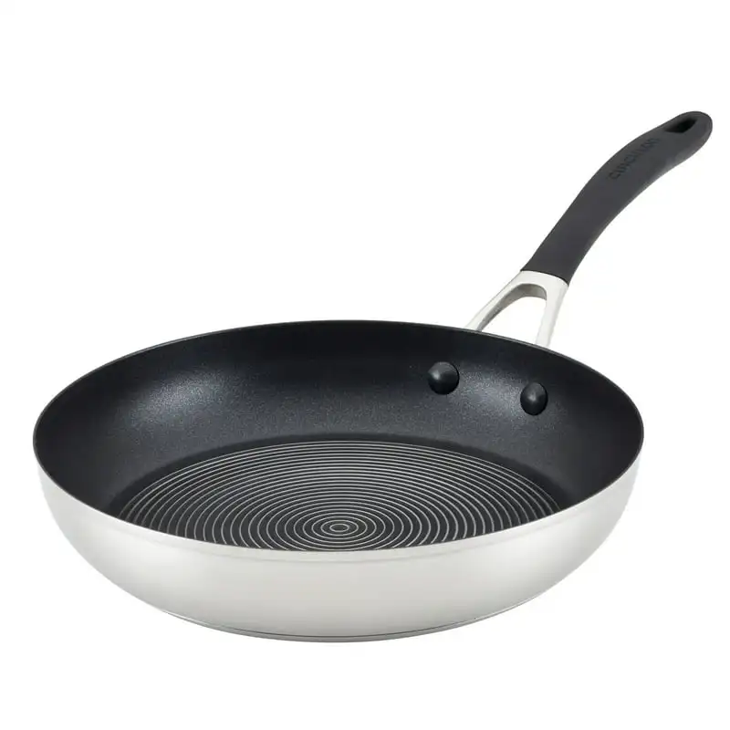 

Stainless Steel Skillet, 10.25-inch, Silver