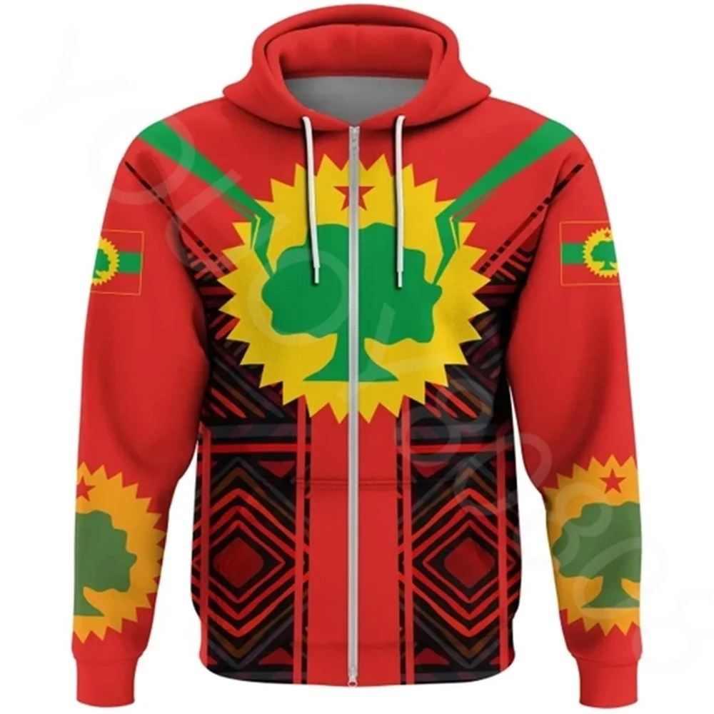 

Мужская Повседневная Толстовка с принтом флага, в африканском стиле